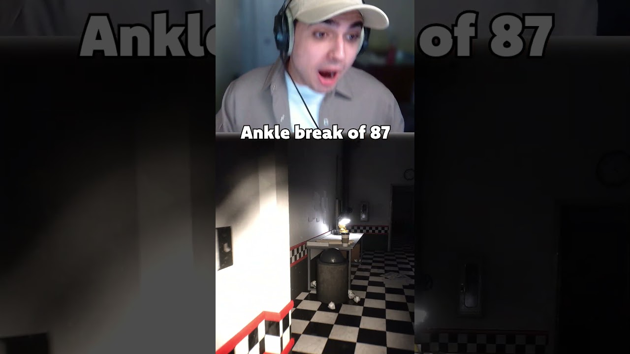 The ankle break of 87 #shorts