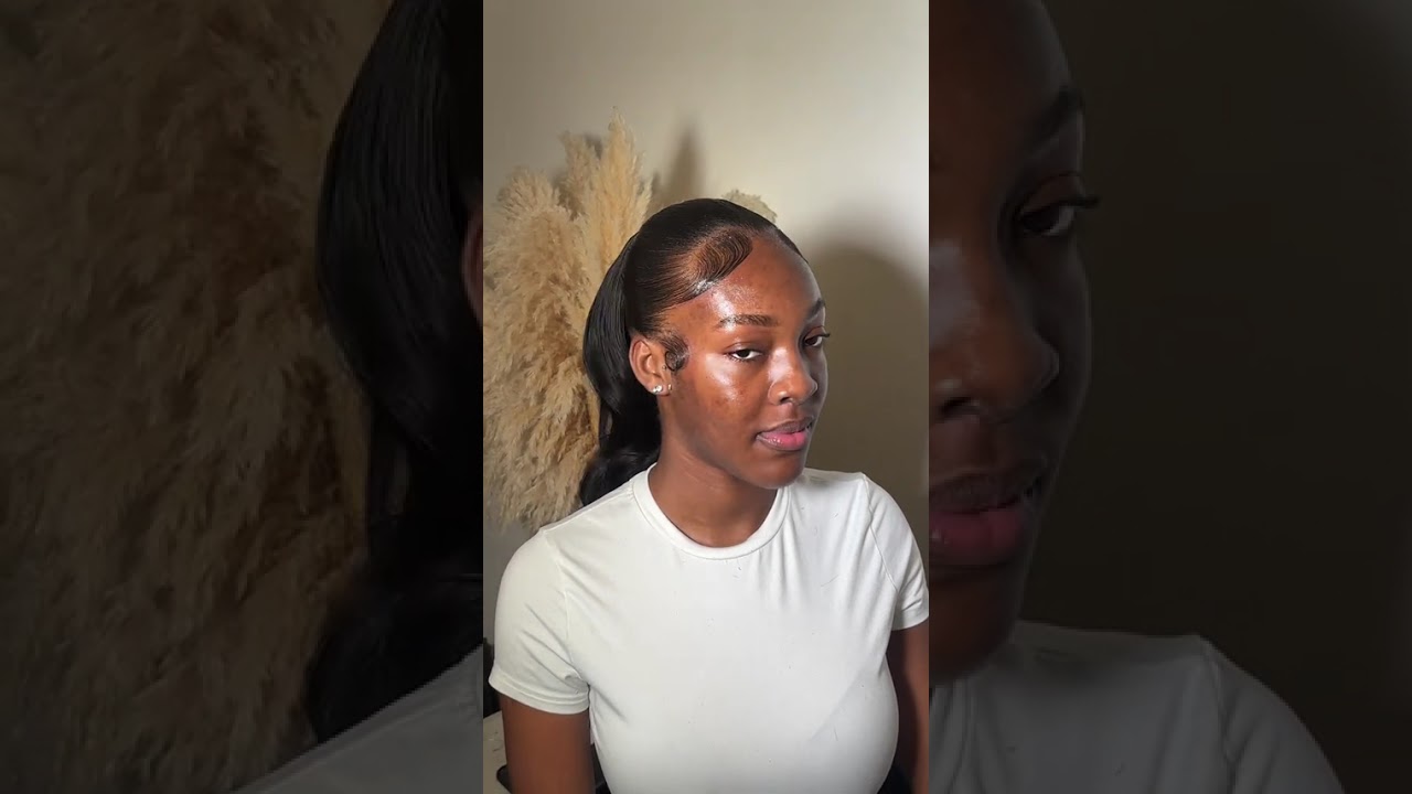 So in love with the hair style #ponytail #hairstyles 