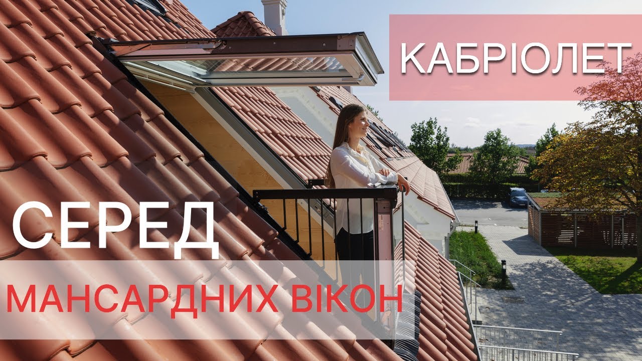 Вікно-балкон VELUX CABRIO GDL