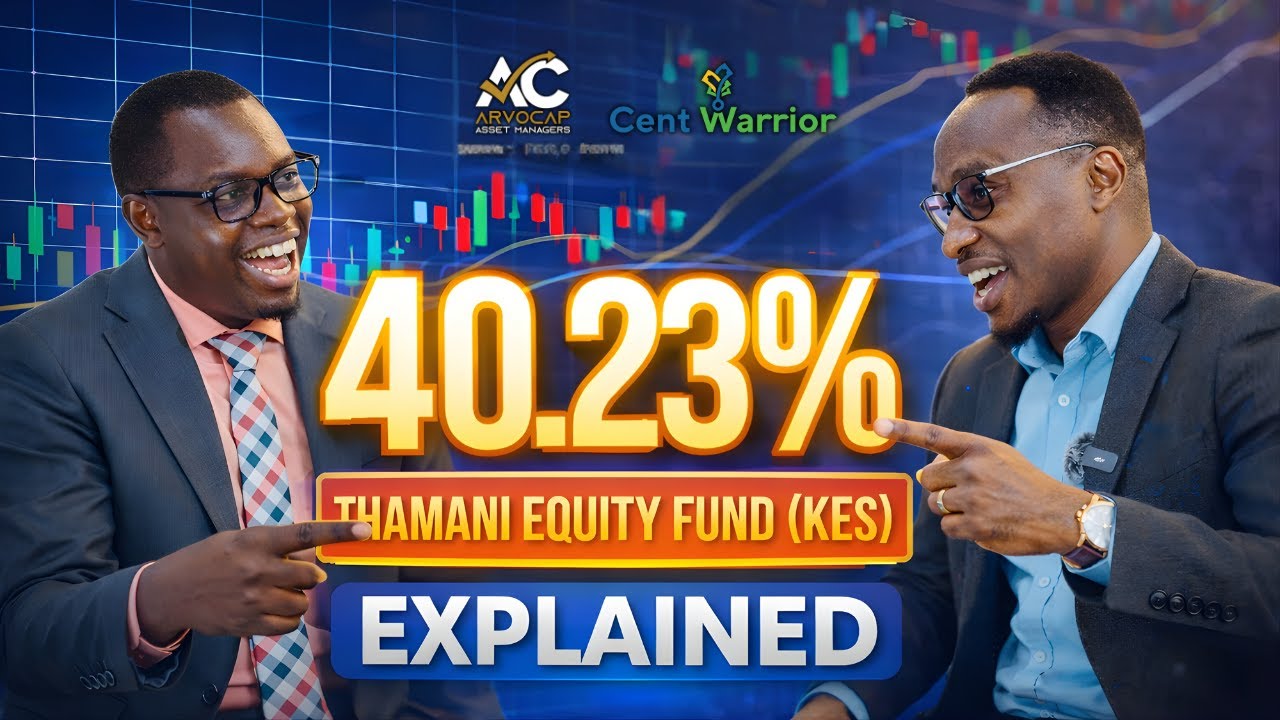 40.23% Arvocap Thamani Equity Fund (KES) - Is This The Best Equity Fund In Kenya?