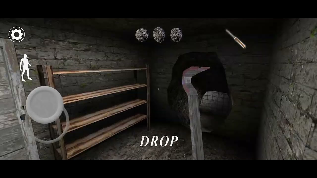 Granny Chepter 3 Horror Gameplay gate Escape #granny #grannyvsgrannygame #grannygame #horrorgaming 