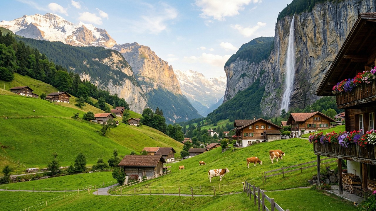 ГШТААД — ПРОГУЛКА В РИТМЕ ШВЕЙЦАРСКОГО СПОКОЙСТВИЯ 🇨🇭✨ | РОСКОШНОЕ МЕСТО НАЗНАЧЕНИЯ 🌟