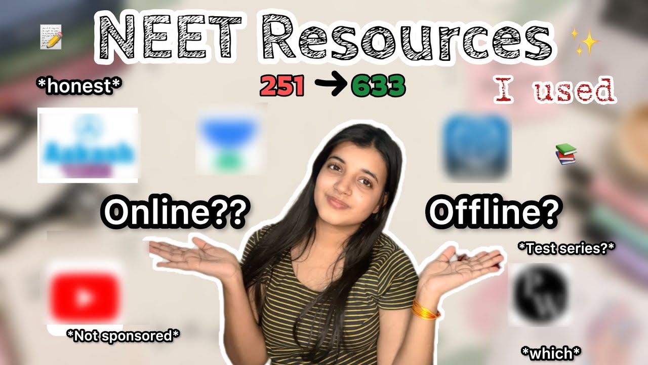 NEET resources 📚 I used✨ || NEET 2027 #neet #pw #unacademy #coaching