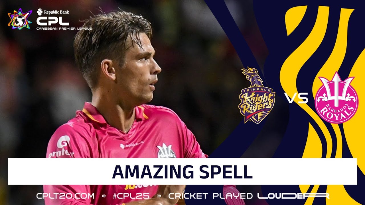 Chris Green's FANTASTIC Spell vs TKR! | CPL 2025