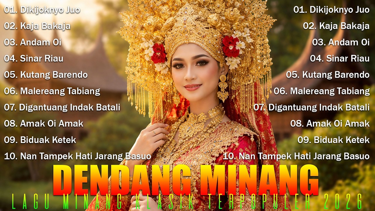 DENDANG MINANG TERBARU 2026- SALUANG DENDANG MINANG TERBAIK - LAGU MINANG KLASIK TERPOPULER 2026