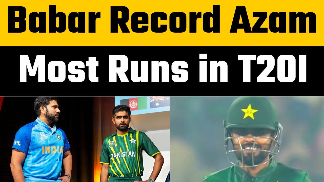 Babar Azam breaks Rohit Sharma record for Most Runs in T20I | PAKvsSA 2nd T0I Highlights 