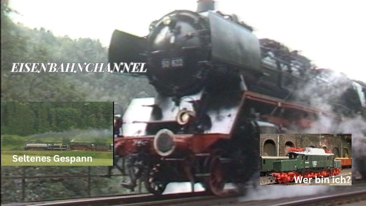 Alte Dampfloks in Fahrt