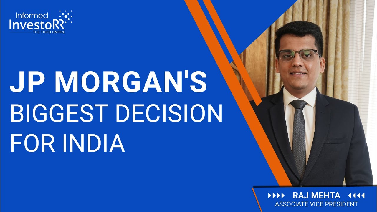 Explained: India's Inclusion in JP Morgan Index
