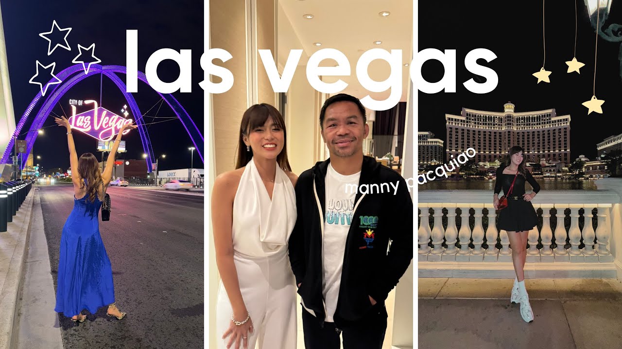 BACKSTREET BOYS CONCERT & MANNY PACQUIAO FIGHT in LAS VEGAS🇺🇸 | ARIANNNE BAUTISTA