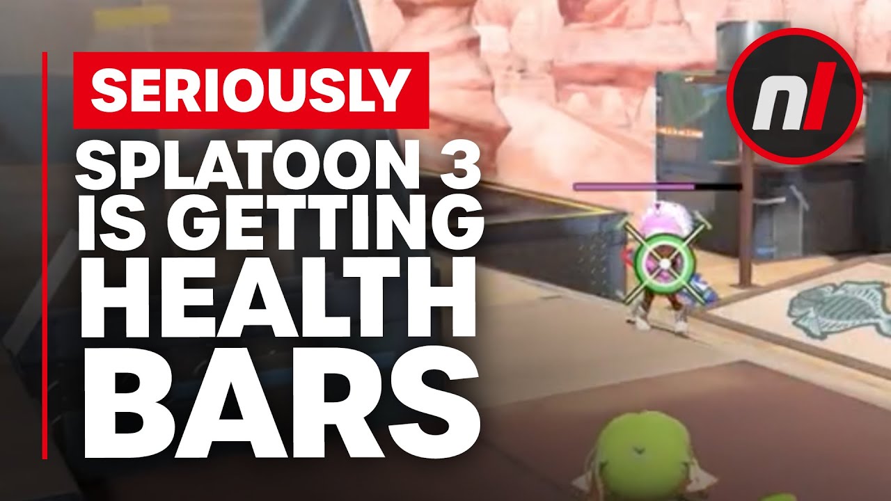 It's 2026, and Splatoon 3 Is Getting Health Bars