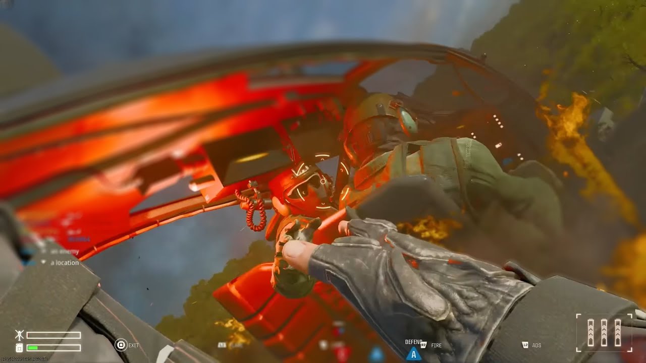 Chopper Gunner Crash Animation - BO6 Sound Redesign