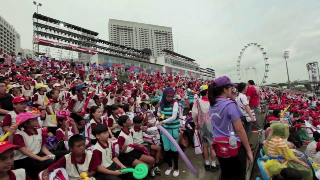 Edgefield Primary Celebrate's Singapore's 48th National Day