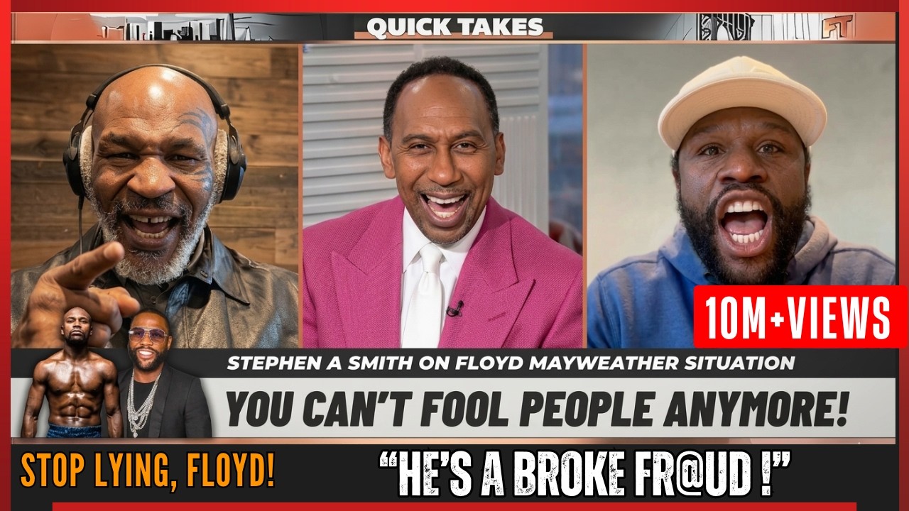 Mike Tyson EXPOSES Floyd Mayweather: “He’s A Broke FR@UD !” ! Live TV INTERVIEW