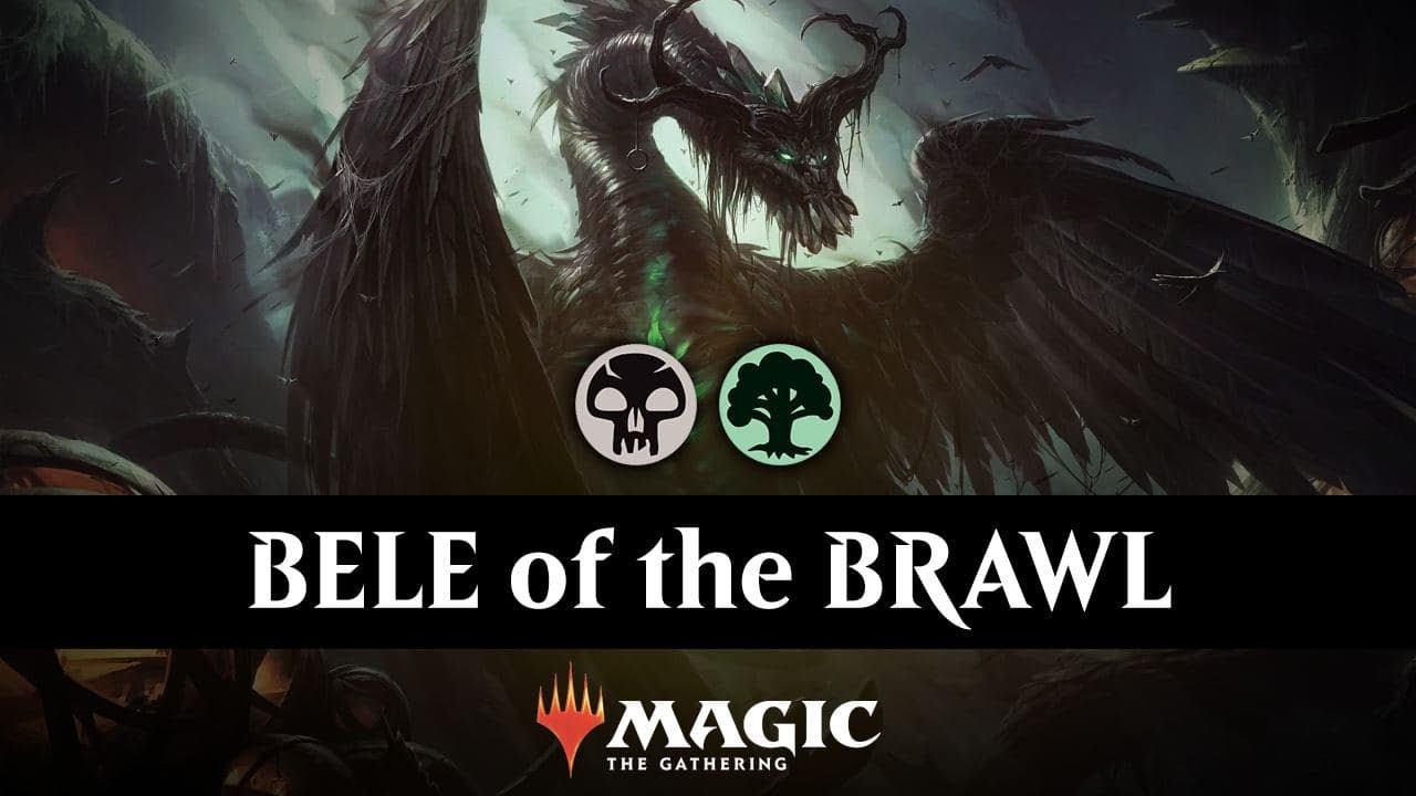 BELEDROS WITHERBLOOM COMMANDER ⚫🟢 Elder Dragon MTG Arena Brawl