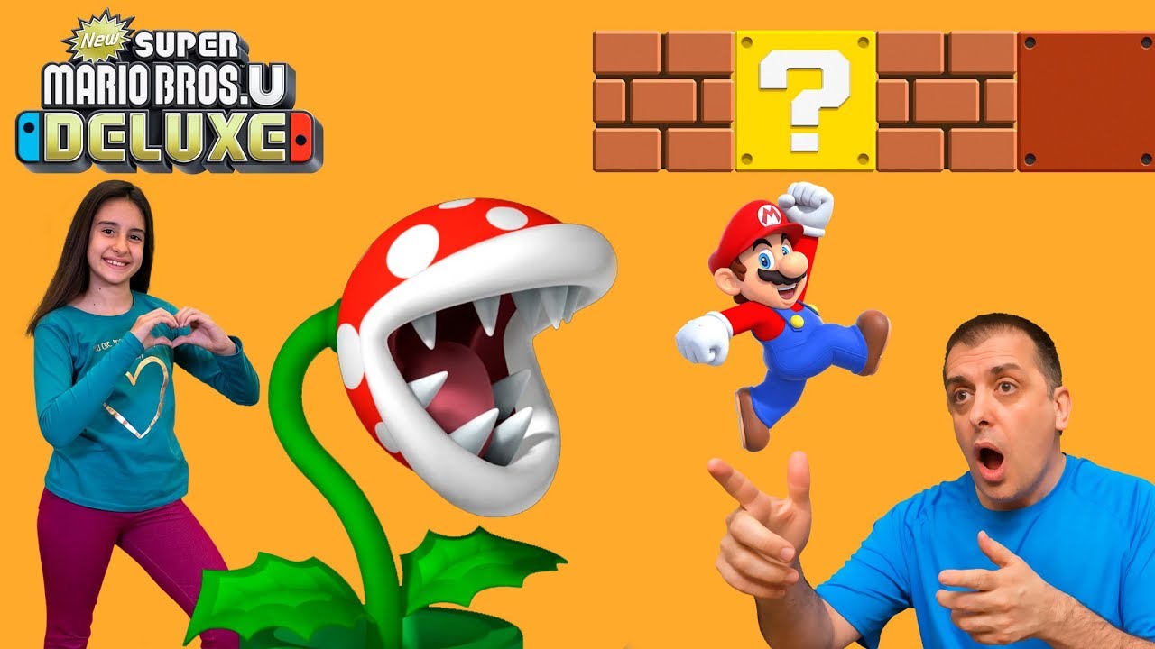Tenemos que salvar a Peach! NEW SUPER MARIO BROS. U DELUXE