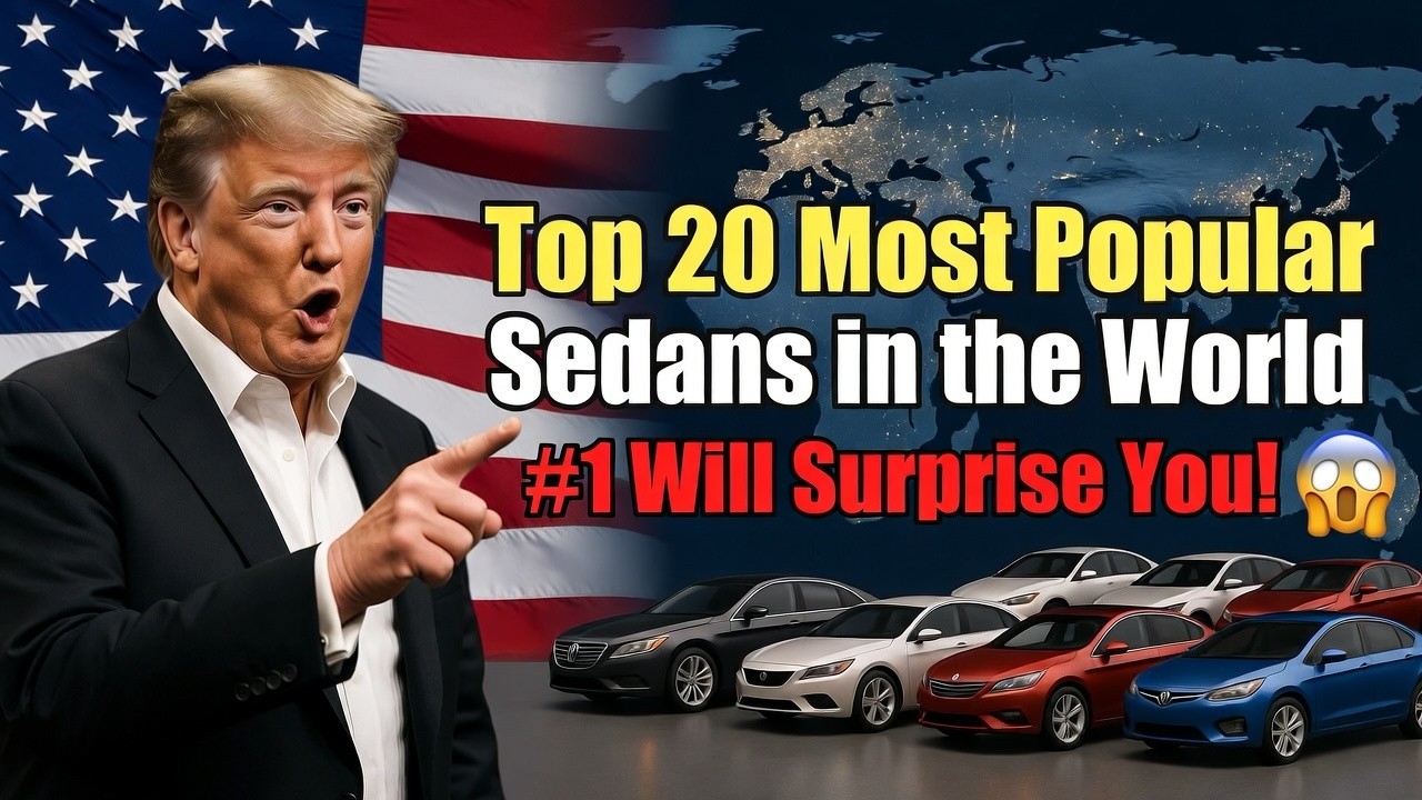 Top 20 Most Popular Sedans in the World (The #1 Will Surprise You!)
