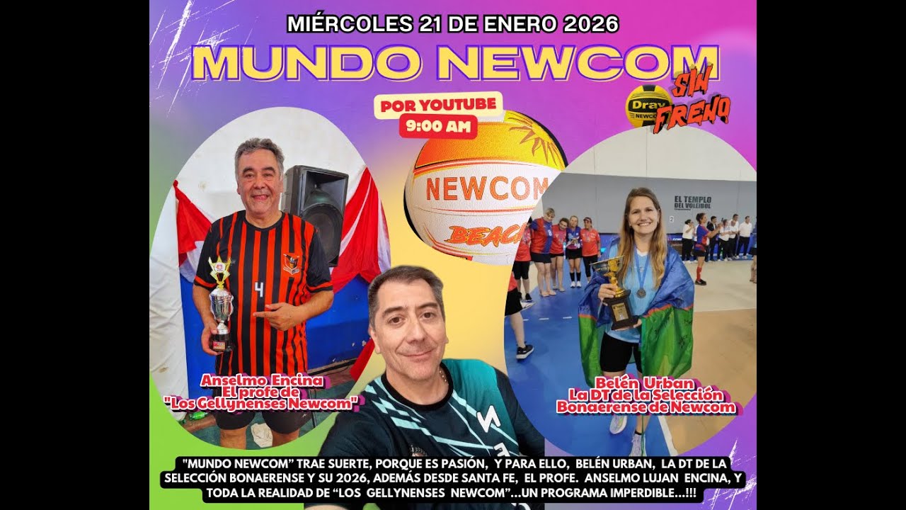 Mundo Newcom (sin freno): Programa del miércoles 21 de enero del 2026