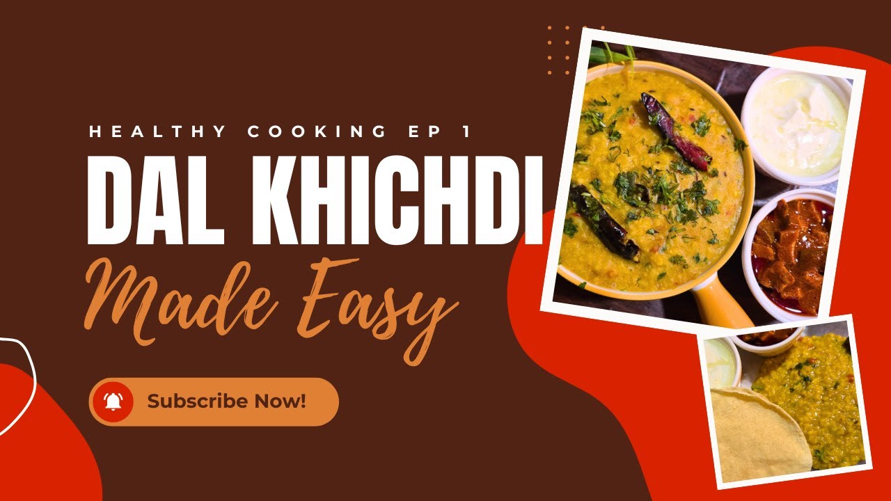 Dal Khichdi Recipe | Healthy Cooking Series Ep.1 | Amma Ruchulu