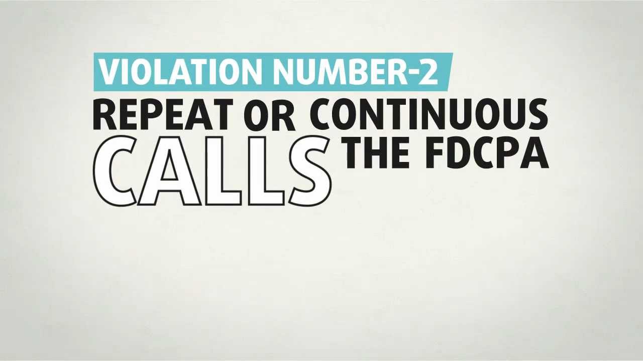 Top 5 FDCPA Debt Collector Violations