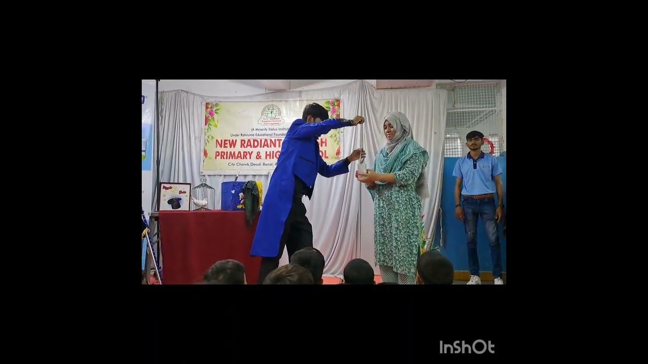 NEW RADIANT ENGLISH SCHOOL AURANGABAD YEAR : 2024 -2025 MAGIC SHOW