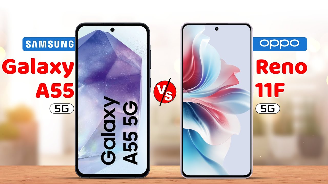 Samsung Galaxy A55 5G vs. Oppo Reno11 F Specification Comparison | Which is Better?