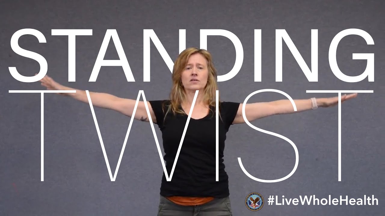 #LiveWholeHealth: Standing Twist Yoga