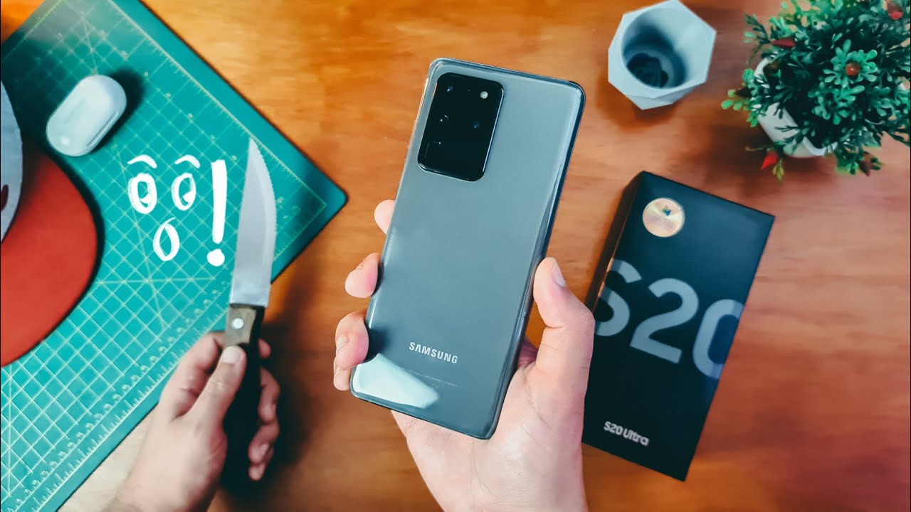 🔴  GALAXY S20 ULTRA - Unboxing e primeiros testes de CÂMERA