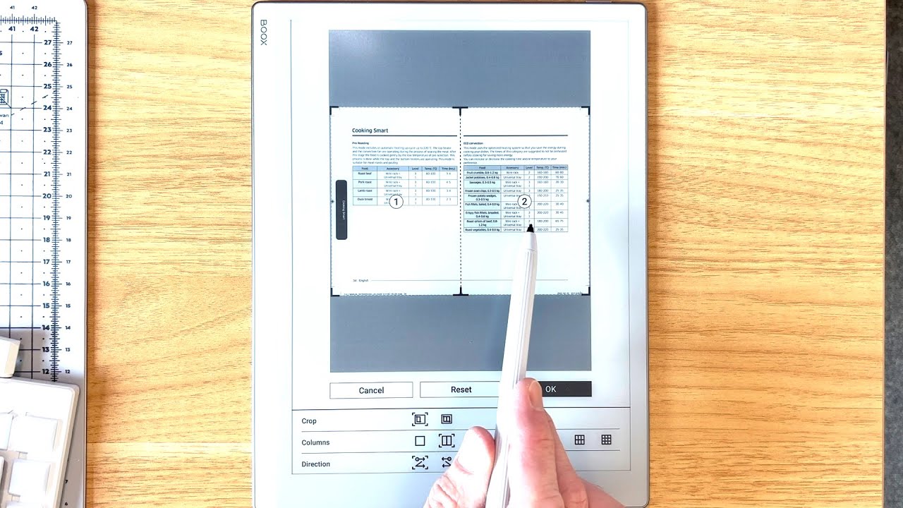 Reading 2-up PDFs more easily on the Boox Go 10.3