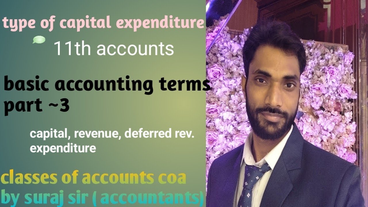 basic accounting terms @part ~3 # expenditure type 11th accounts introduction #basicaccountingterms
