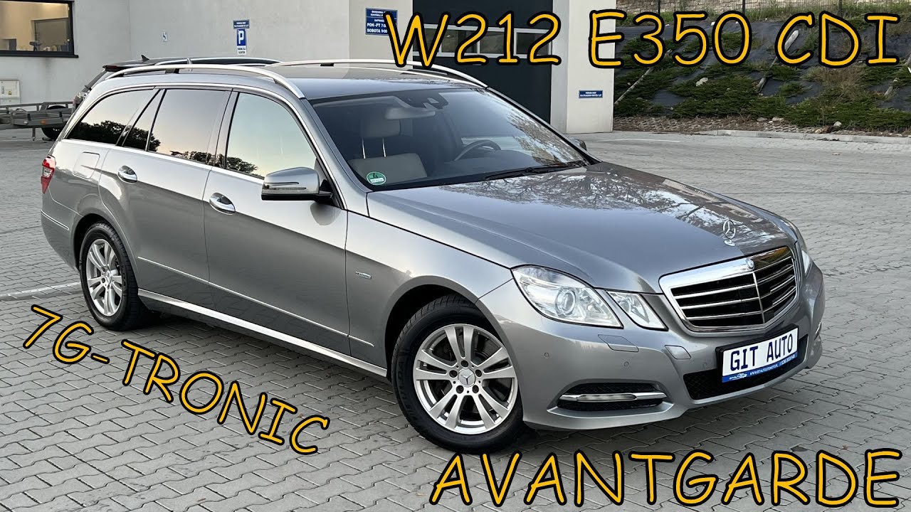 Mercedes W212 E350 CDI 231KM🔥7G-TRONIC✅AVANTGARDE🚀ILS✅AIRMATIC✅