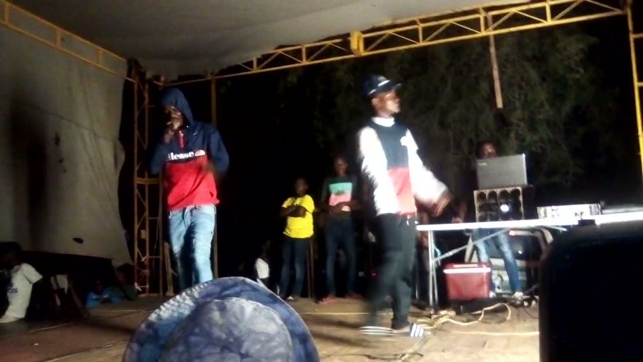 Starboy Rapper SA and Nyam-Dee Was Lived on the stage at Matswale phase 11 on 19march2022