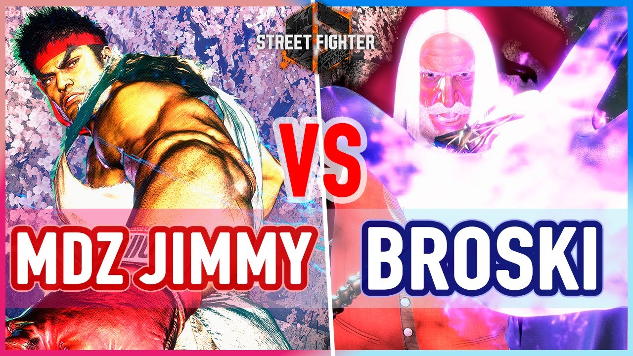 SF6 🔥 MDZ Jimmy (Ryu) vs Broski (JP) 🔥 Street Fighter 6