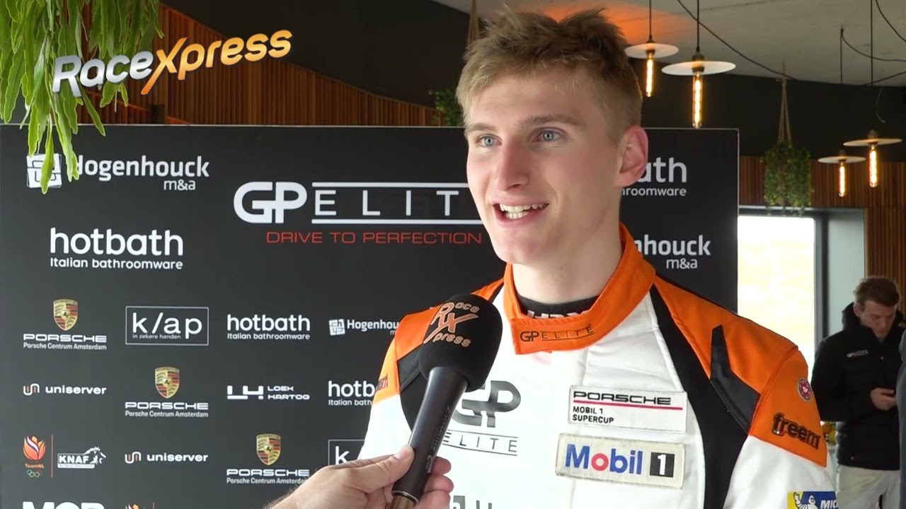 Loek Hartog met GP Elite in Porsche Supercup: "Ik ga voor het kampioenschap"