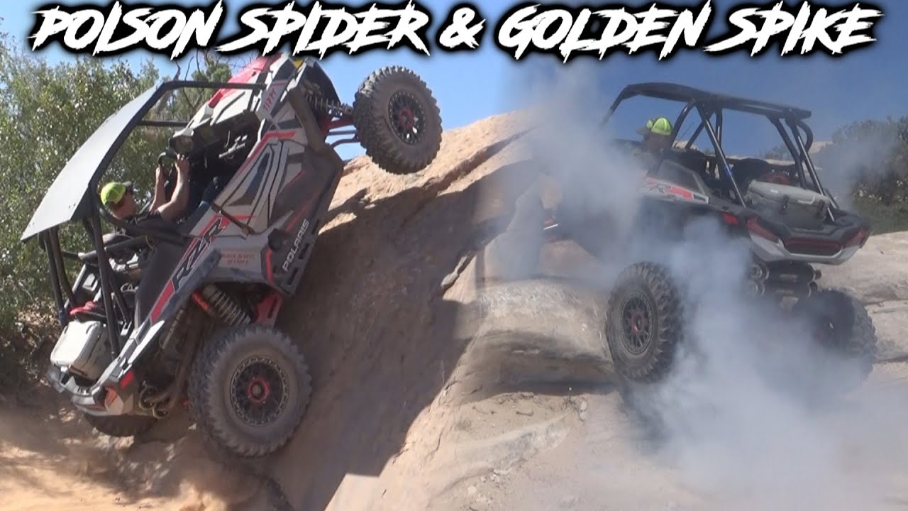 Moab Poison Spider, Golden Crack, Golden Spike | Can Am X3, Turbo S, RZR Turbo