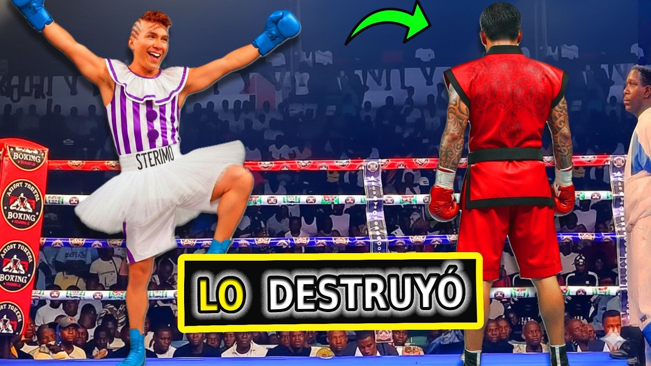 La noche que el Maromero Páez PELEO contra un CAMPEON MUNDIAL de KICKBOXING