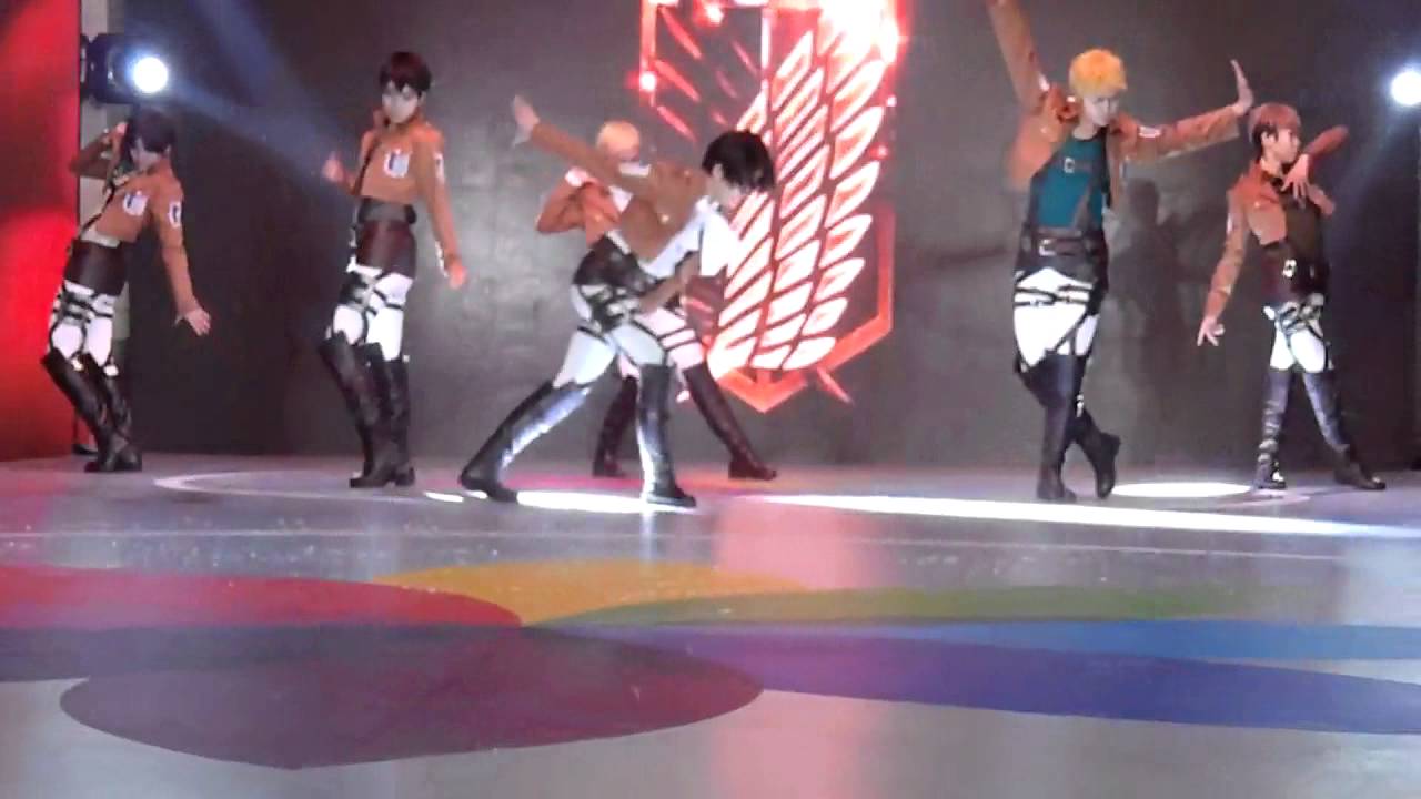 Shingeki no Kyojin [進擊の巨人]Cosplay Dancing to This love by Shinhwa