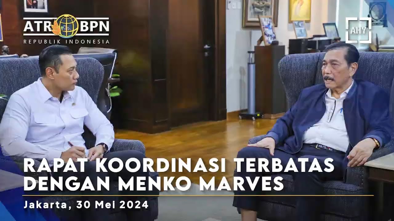 Rapat Koordinasi Terbatas Dengan Menko Marves R1