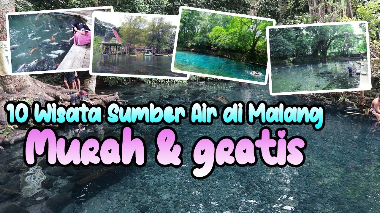 10 Wisata Sumber Air di Malang Raya yang Recommended Banget
