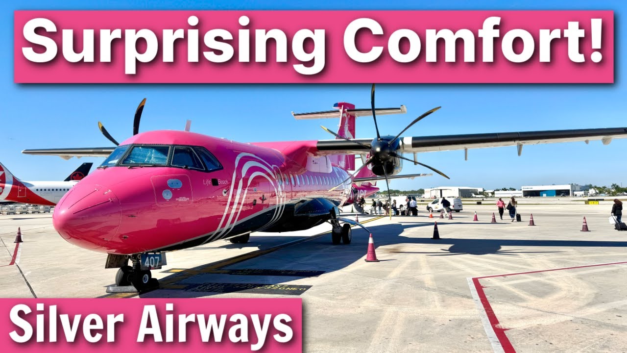 Plus Size Review: Flying Silver Airways ATR 42-600 From Tampa To Ft. Lauderdale