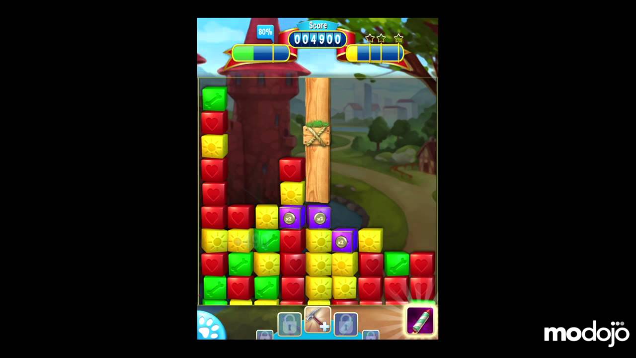 Pet Rescue Saga Walkthrough Level 9 (iPhone/iPad)