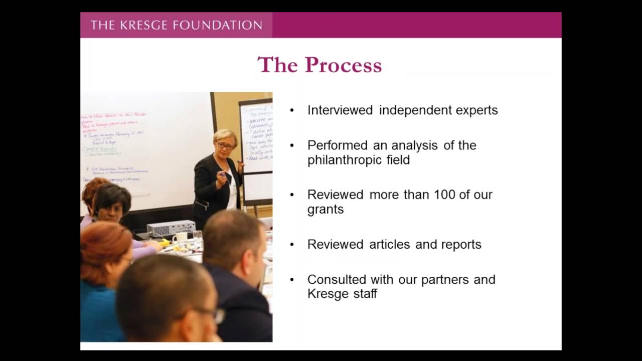 The Kresge Foundation Human Services Program Update Webinar