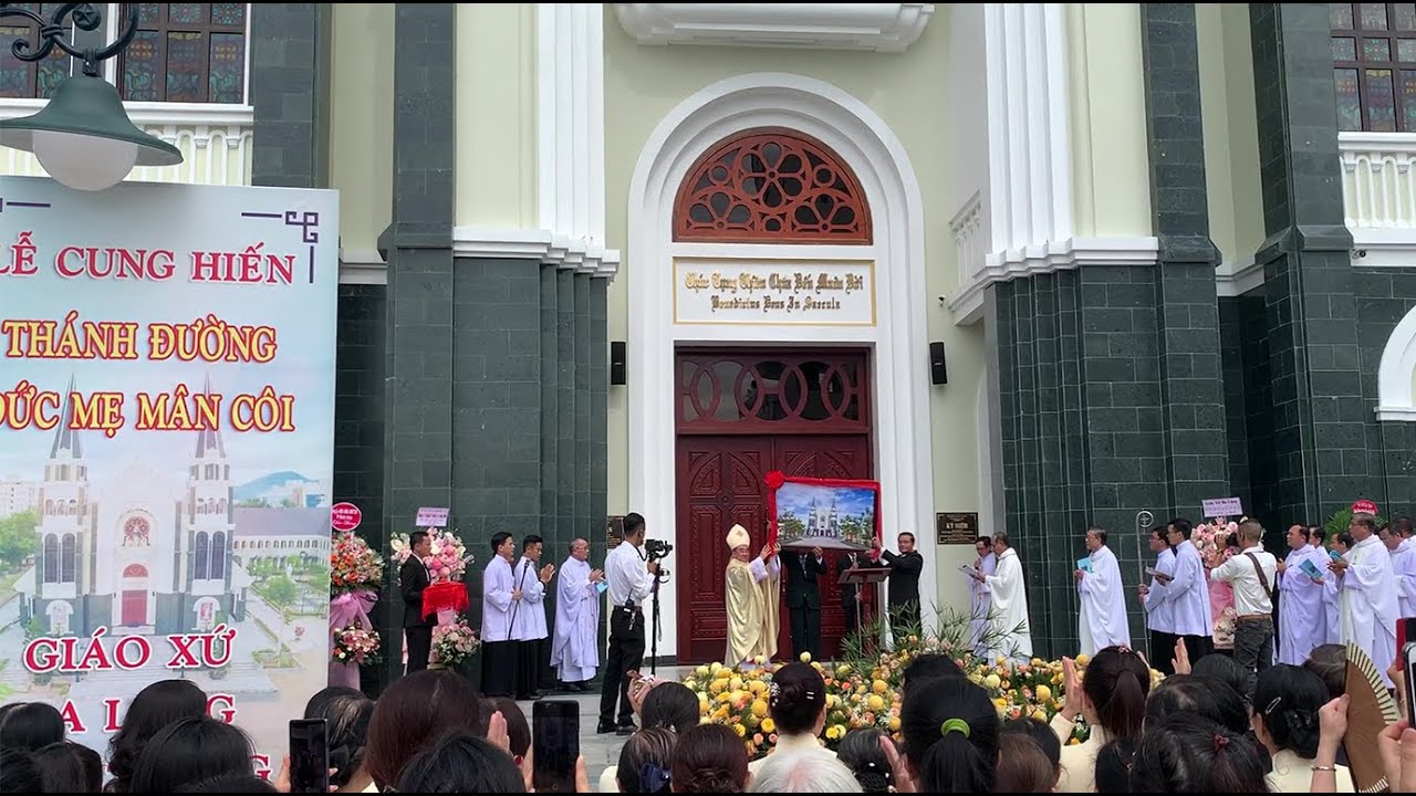 Thánh Lễ Khánh Thành Nhà Thờ Ba Làng - Nha Trang vào 9h sáng ngày 21.07.2022.