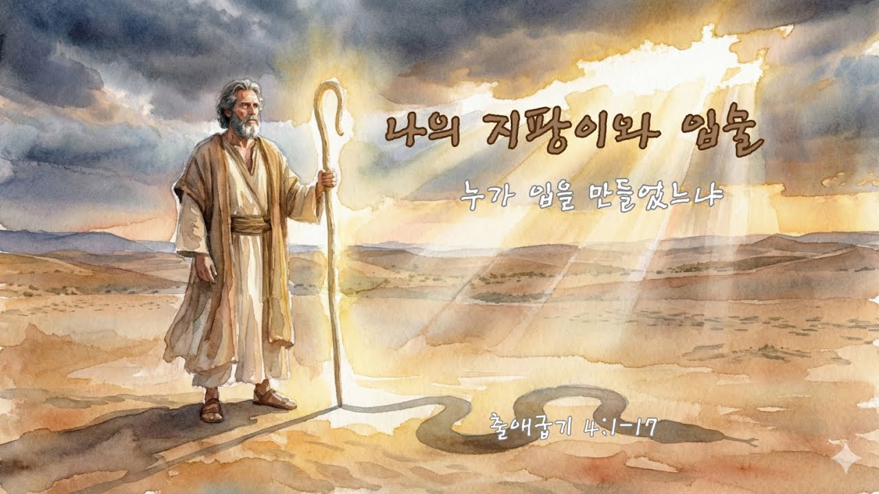 [찬양,  출애굽기 4:1~17] 