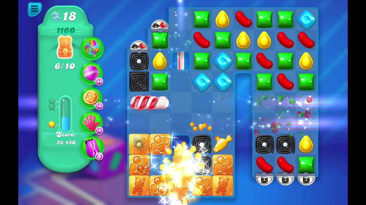 Candy Crush Soda Saga Levels 1157 To 1161