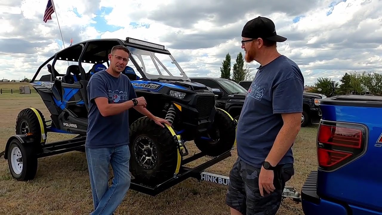 New mods on original Hiding UTV Trailer!