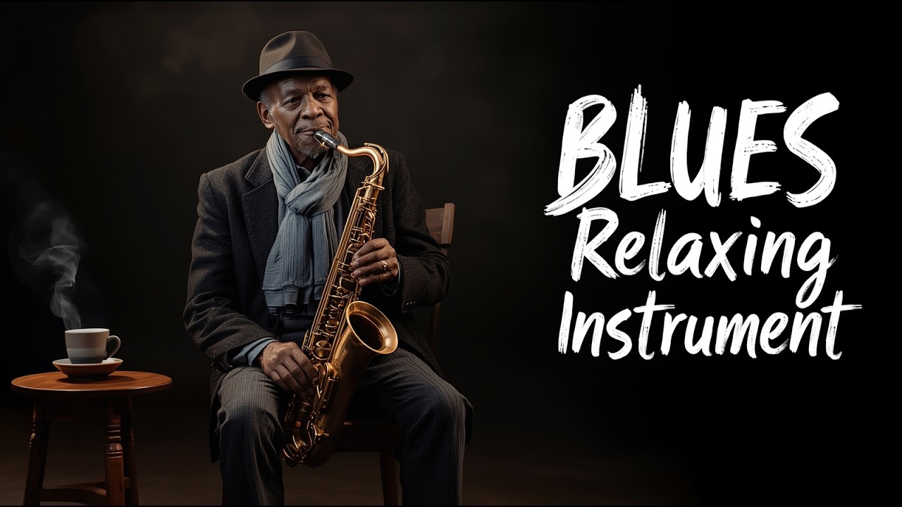 Deep Blues Memory Lane – Relaxing Slow Guitar Instrumental #589