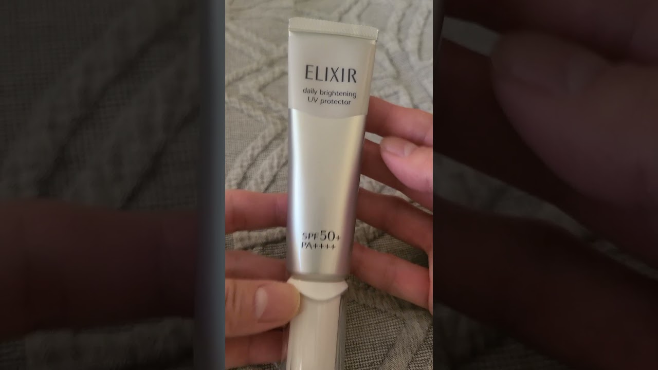 Unboxed Japan Shiseido ELIXIR White Day Care Revolution C Sunscreen SPF50+ PA++++ 35ml 