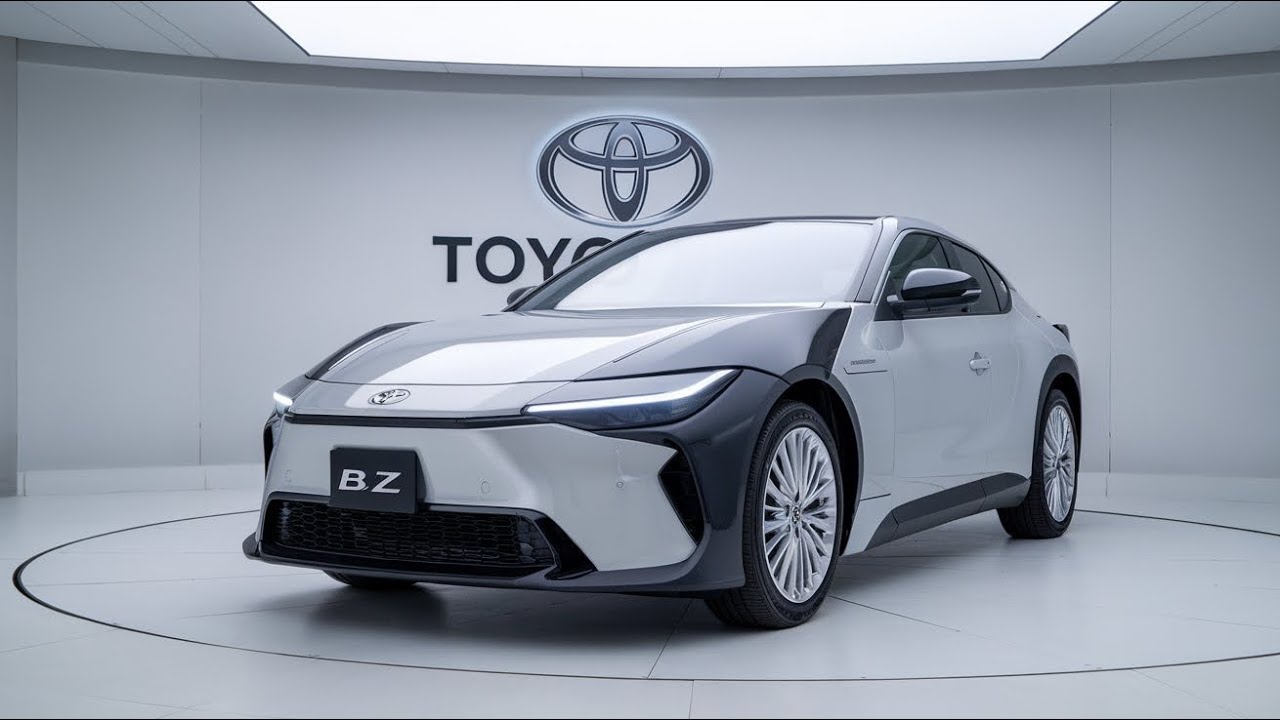 Toyota bZ 2026 — это электрический внедорожник, который захочет каждый: футуристический дизайн и ...