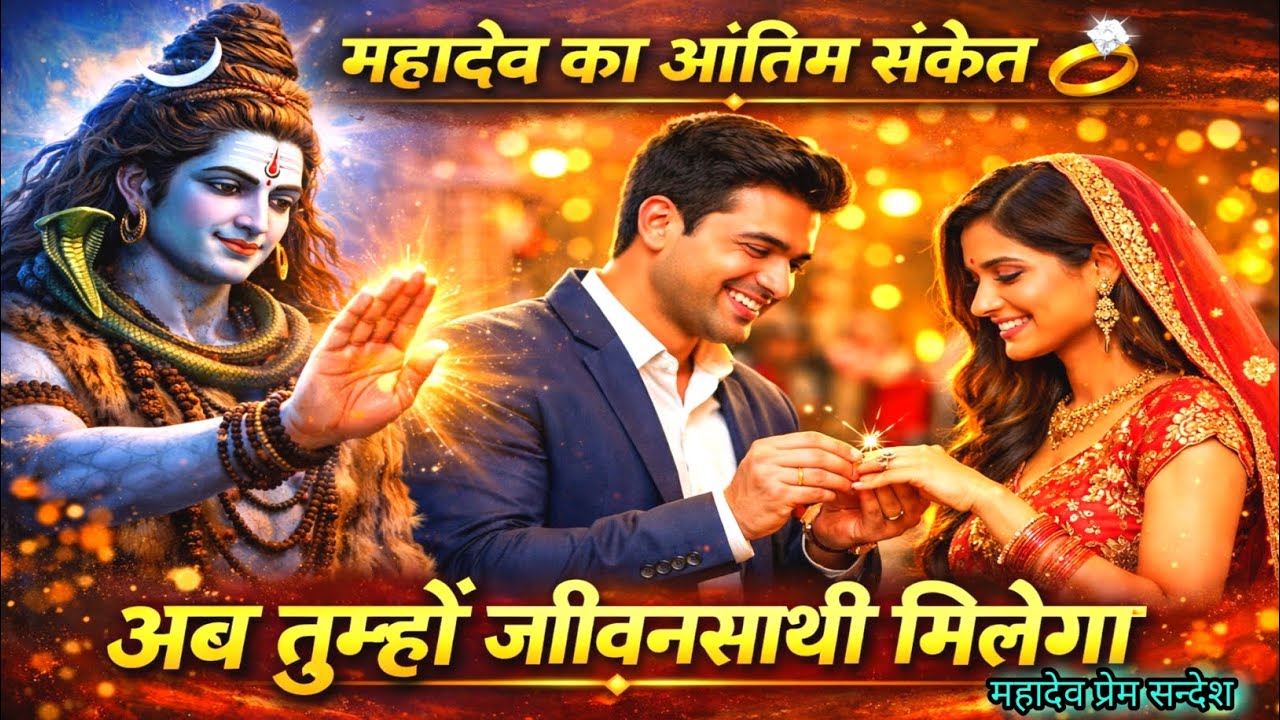 महादेव का अंतिम संकेत 💍अब तुम्हें जीवनसाथी मिलेगा Mahadev Prem Sandesh