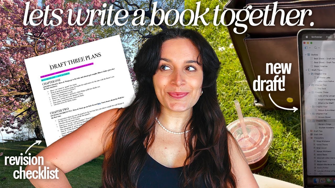 lets start a NEW draft of my debut novel 📝 chatty writing vlog in seattle + vooglam glasses!